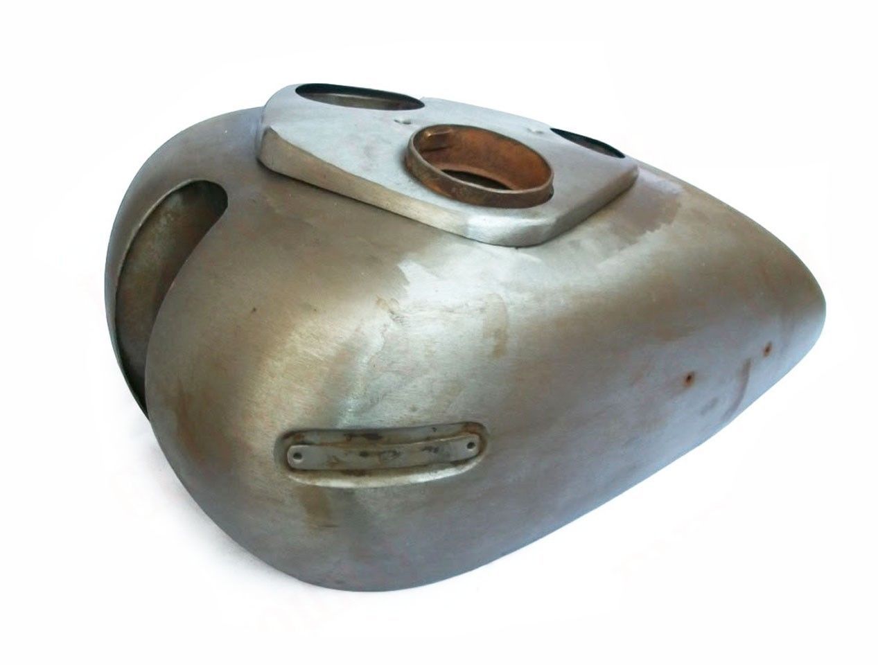 Ariel Square Four Fuel Tank Mark 2 With Speedo Cable Guide Bare Metal 
