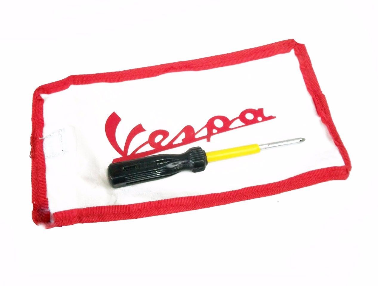TOOL KIT COMPLETE SET (6 PIECE) WITH POUCH FOR VESPA SCOOTER 