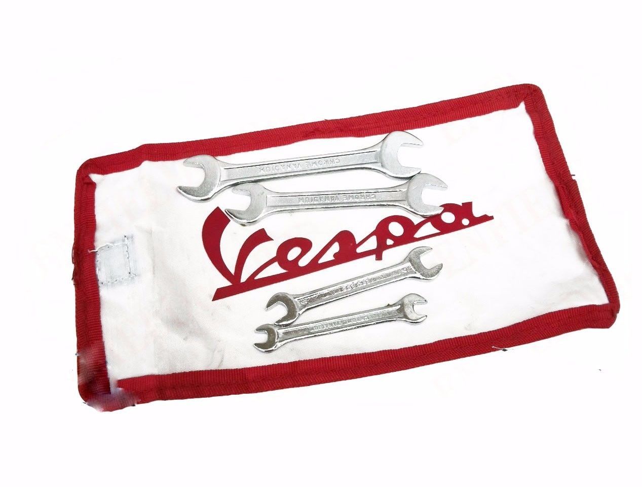 TOOL KIT COMPLETE SET (6 PIECE) WITH POUCH FOR VESPA SCOOTER 