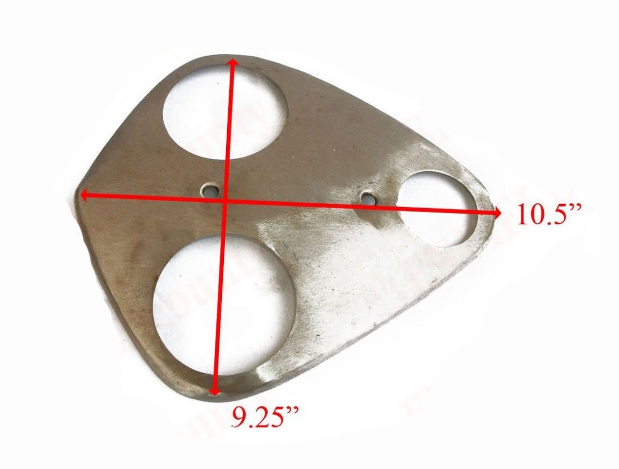 Ariel Square Four Fuel Tank Mark 2 With Speedo Cable Guide Bare Metal 