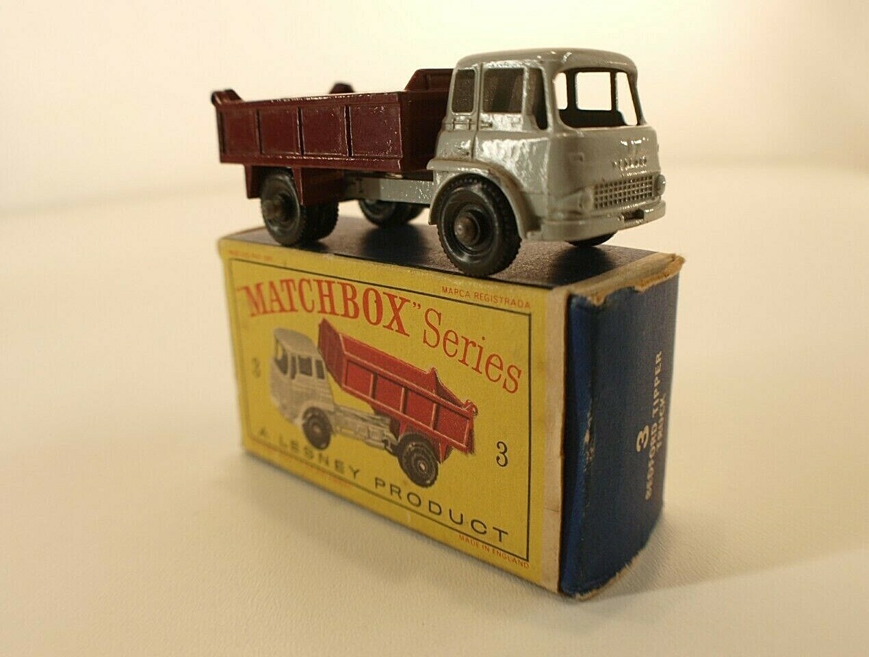 Matchbox Series No. 3 Bedford Tipper Truck In Box | eBay
