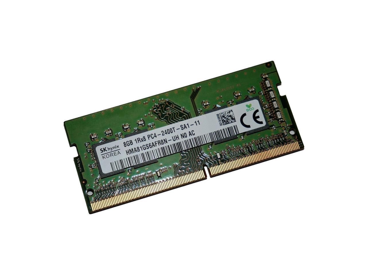 SK hynix 8GB 1R×8 PC4-2400T-UA2-11 合計4枚まとめて 32GB