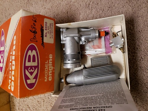 K&B Engine - K&B .61 RC MOTOR - NJ23 No 6550 - New