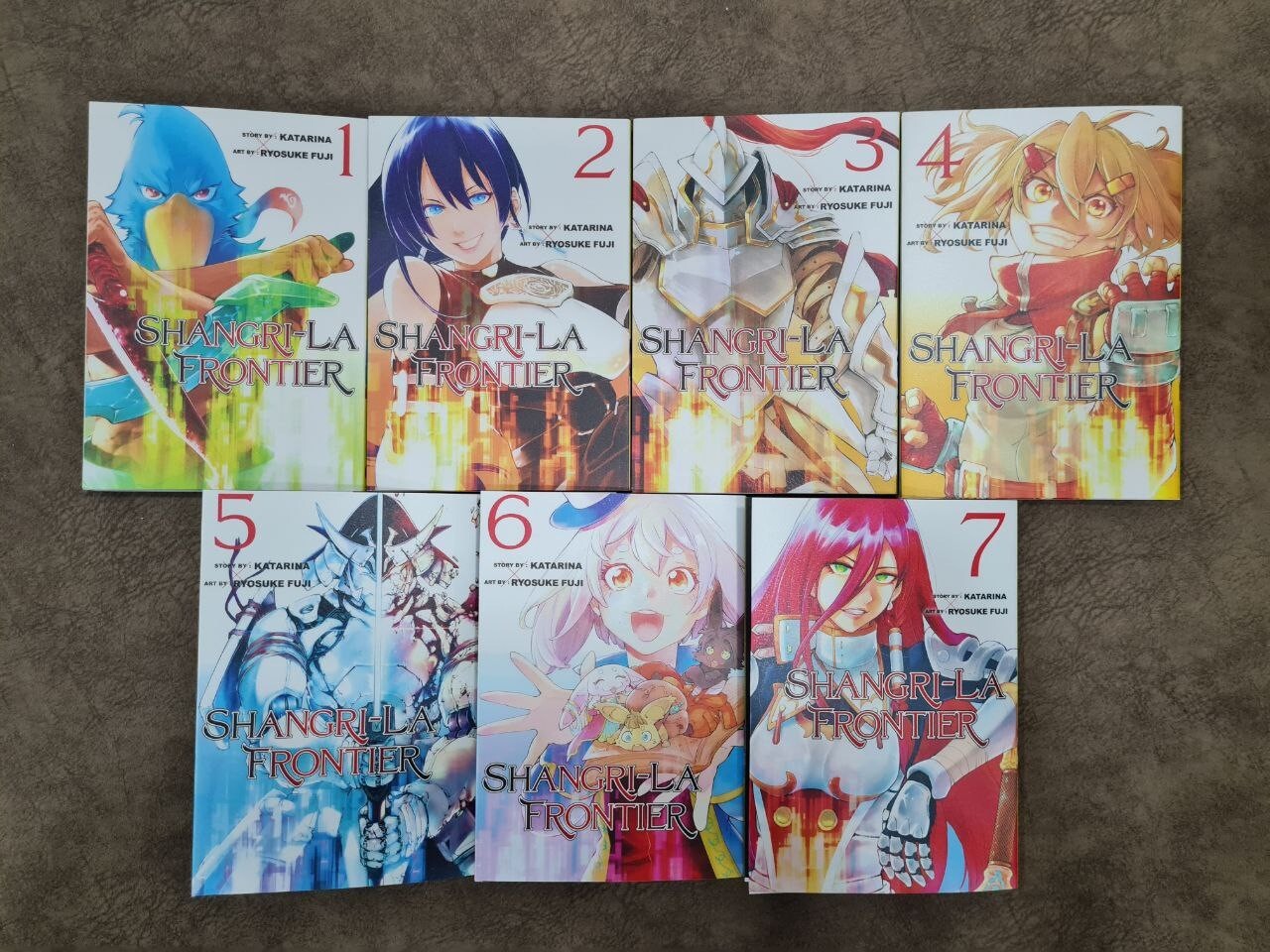 Shangri-La Frontier Manga Volume 1-7 English Version + Fast 