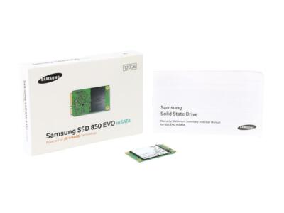 SAMSUNG SSD 850 EVO mSATA 120GB SATA III MZ-M5E120BW solid state drive