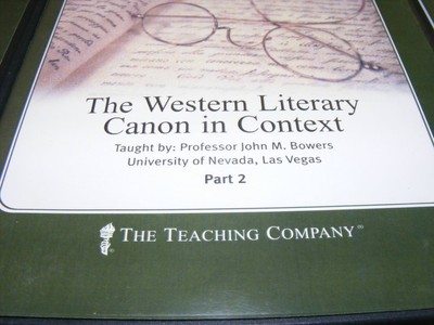 The Great Courses The Western Literary Canon in Contest No Book CDs
