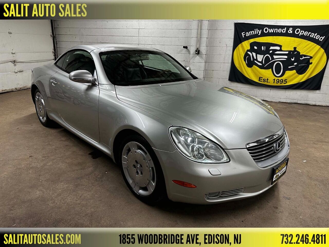 2002 Lexus SC 430 Base 2dr Convertible 82903 Miles for sale!