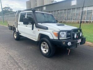 2015 Toyota Landcruiser VDJ79R MY12 Update GXL (4x4) French Vanilla 5 Speed Manual Oakey Toowoomba Surrounds Preview