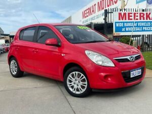 2011 Hyundai i20 PB Active Hatchback 5dr Auto 4sp 1.4i [MY12] Red Automatic Hatchback Wangara Wanneroo Area Preview