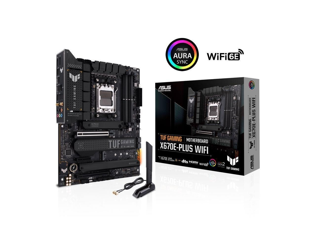 ASUS TUF GAMING X670E-PLUS WIFI 6E Socket AM5 (LGA 1718