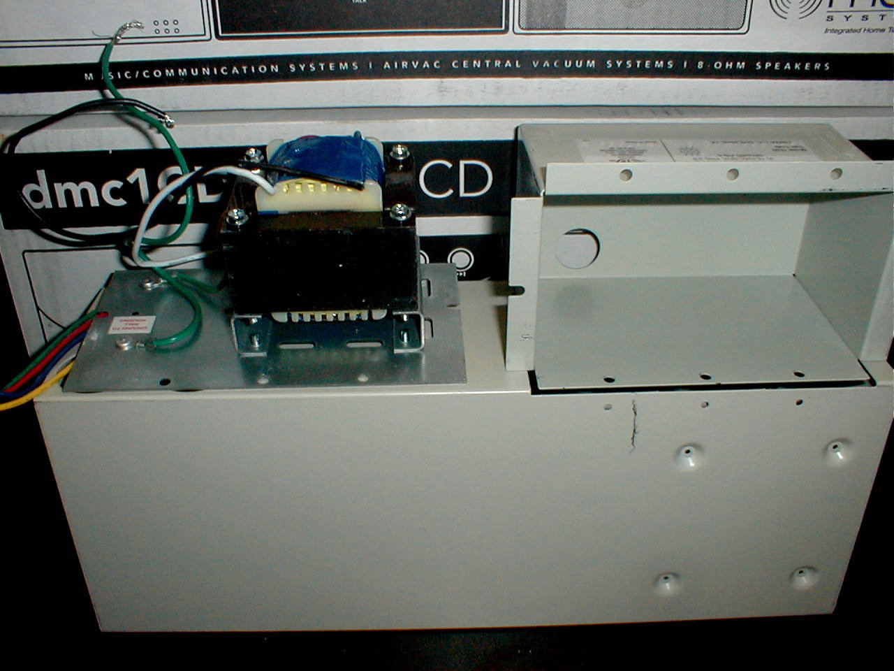 M&S dmc1 MUSIC COMM SYSTEM w/ 6 DISC CD, DELUXE, OUTDOOR, BELL SPEAKERS 5 ROOMS