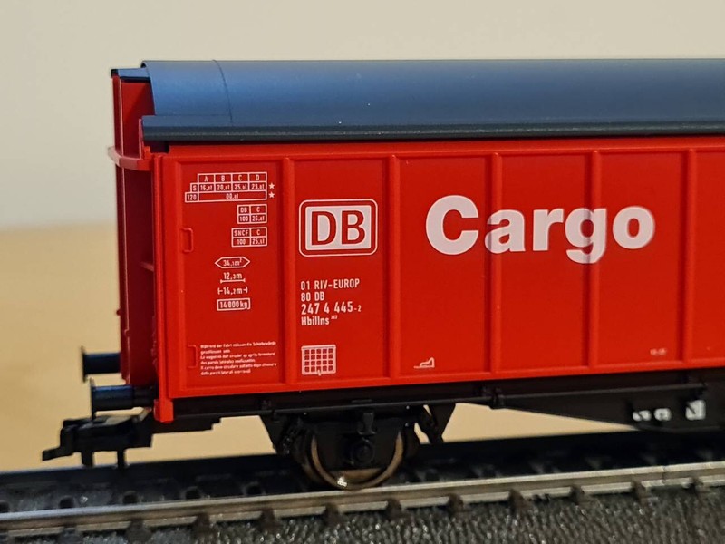 Fleischmann 5372 Schiebewandwagen Hbillns 303 Ovp Unbespielt