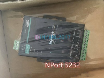 New MOXA NPort 5232 NPORT5232 Serial Server #WD10