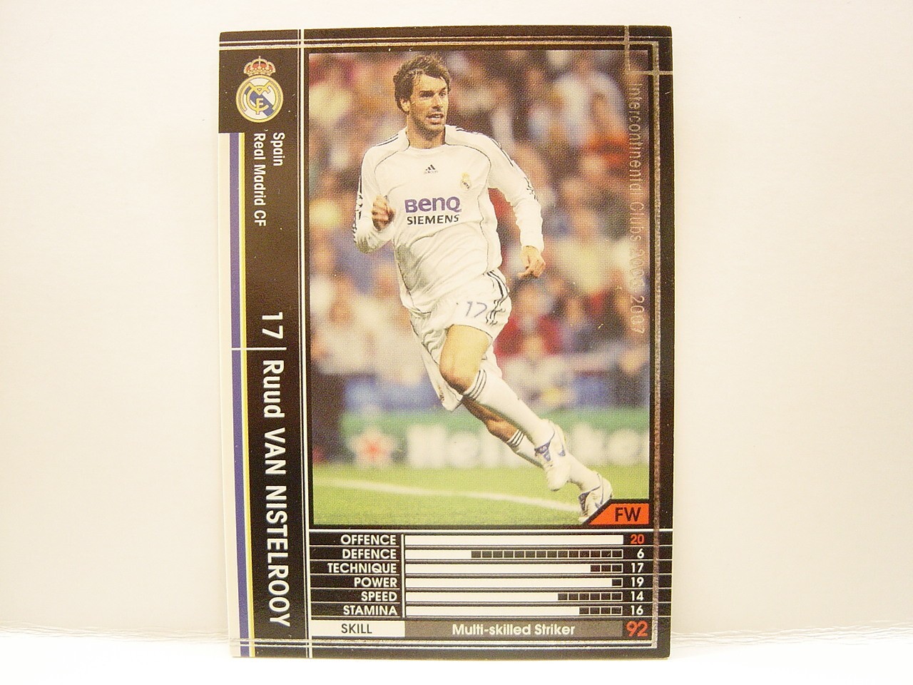 334★サッカー★ruud van nistelrooy★prostars Corinthian Prostars SERIES14 Ruud Van Nistelrooy Manchester
