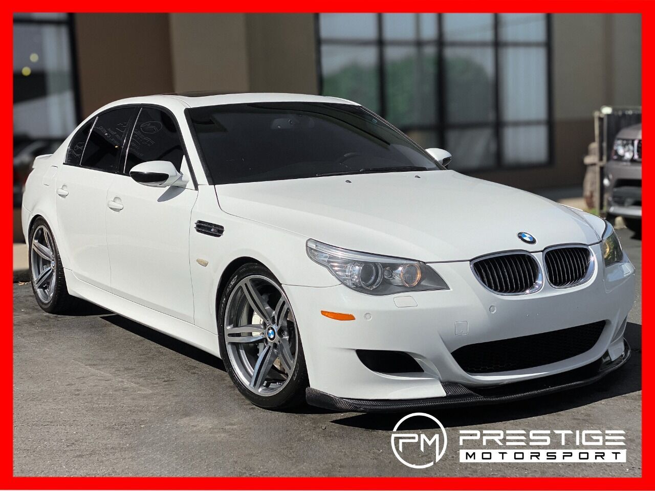 2008 BMW M5 Base 4dr Sedan 60375 Miles Alpine White Sedan 5.0L V10 Automatic 7-S