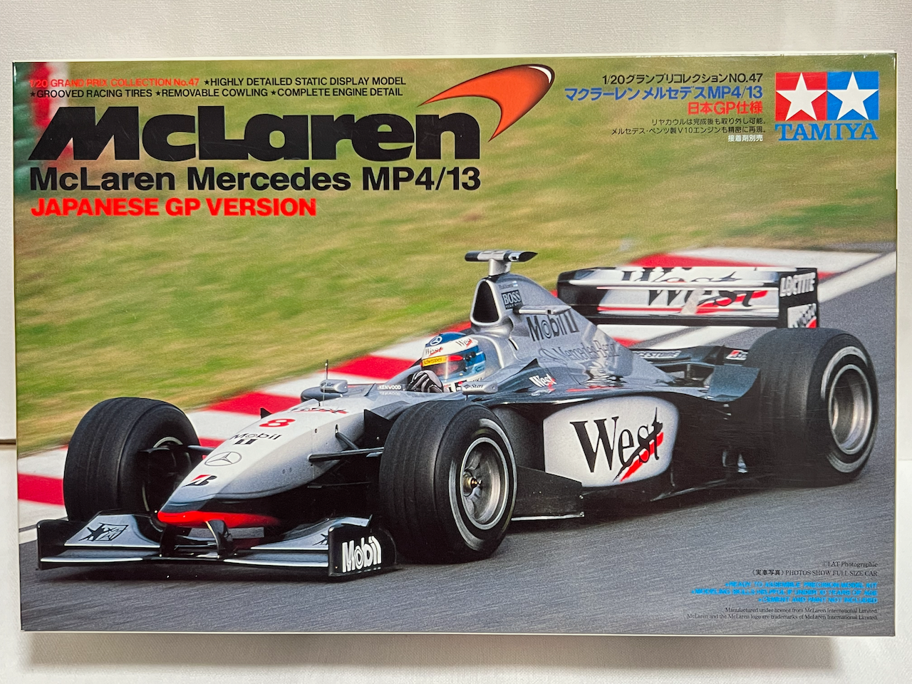 タメオ 1/43 TMK 262 マクラーレン MP4/13 1998 1/43 Minichamps