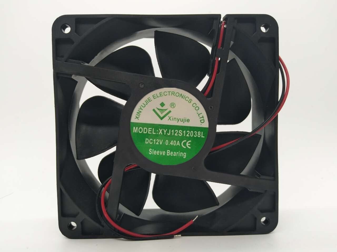 hirahirakunです 1 PCS Xinyujie Fan XYJ12S12038H DC12V 0.40A 12038 12CM 2