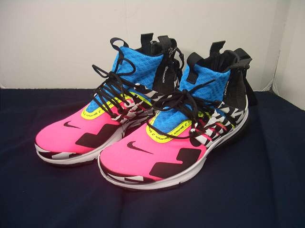 Acronym x Nike Air Presto Mid Racer Pink AH7832-600 Sneaker Acronym x Nike Air Presto Mid Racer Pink AH7832-600 Sneaker
