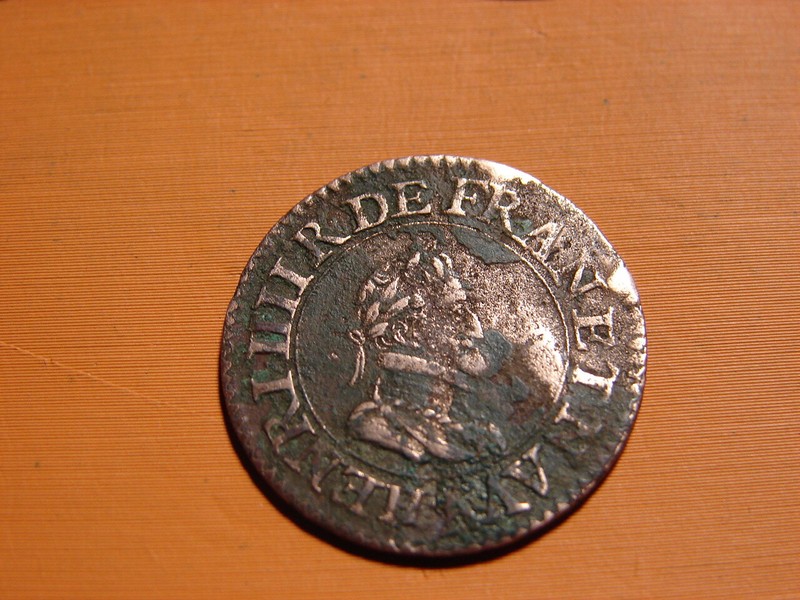 Henri Iv. Double Tournois 1609.A.  Paris.