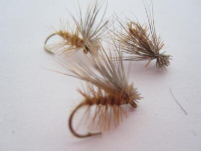 1 DZ D18-2 ELK HAIR CADDIS'S (COLORS & SIZES AVAILABLE), DRY FLIES