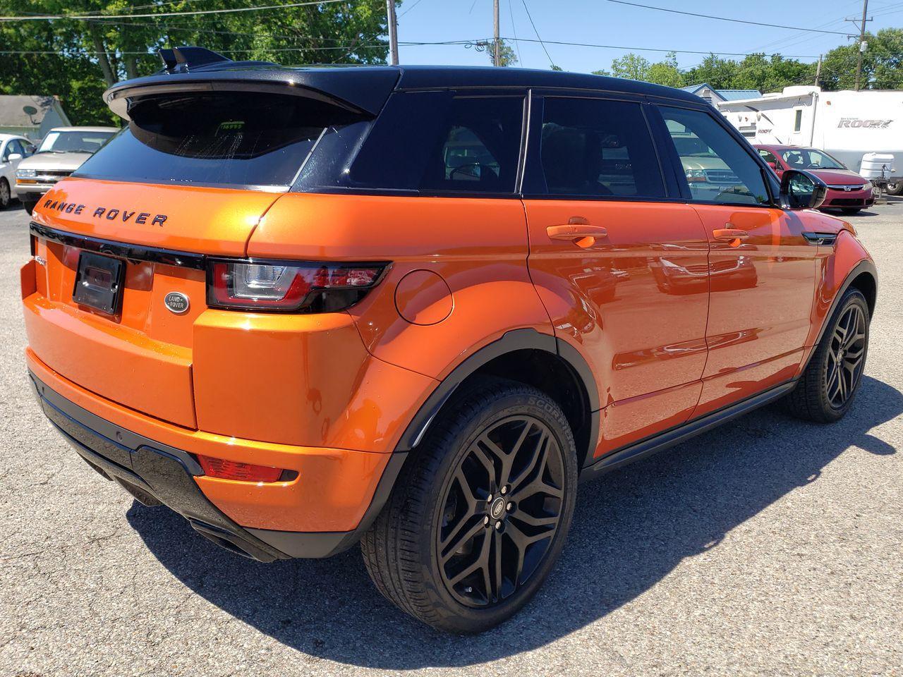 Owner 2017 LAND ROVER RANGE ROVER EVOQUE, PHOENIX ORANGE PREMIUM METALLIC with 47810 M