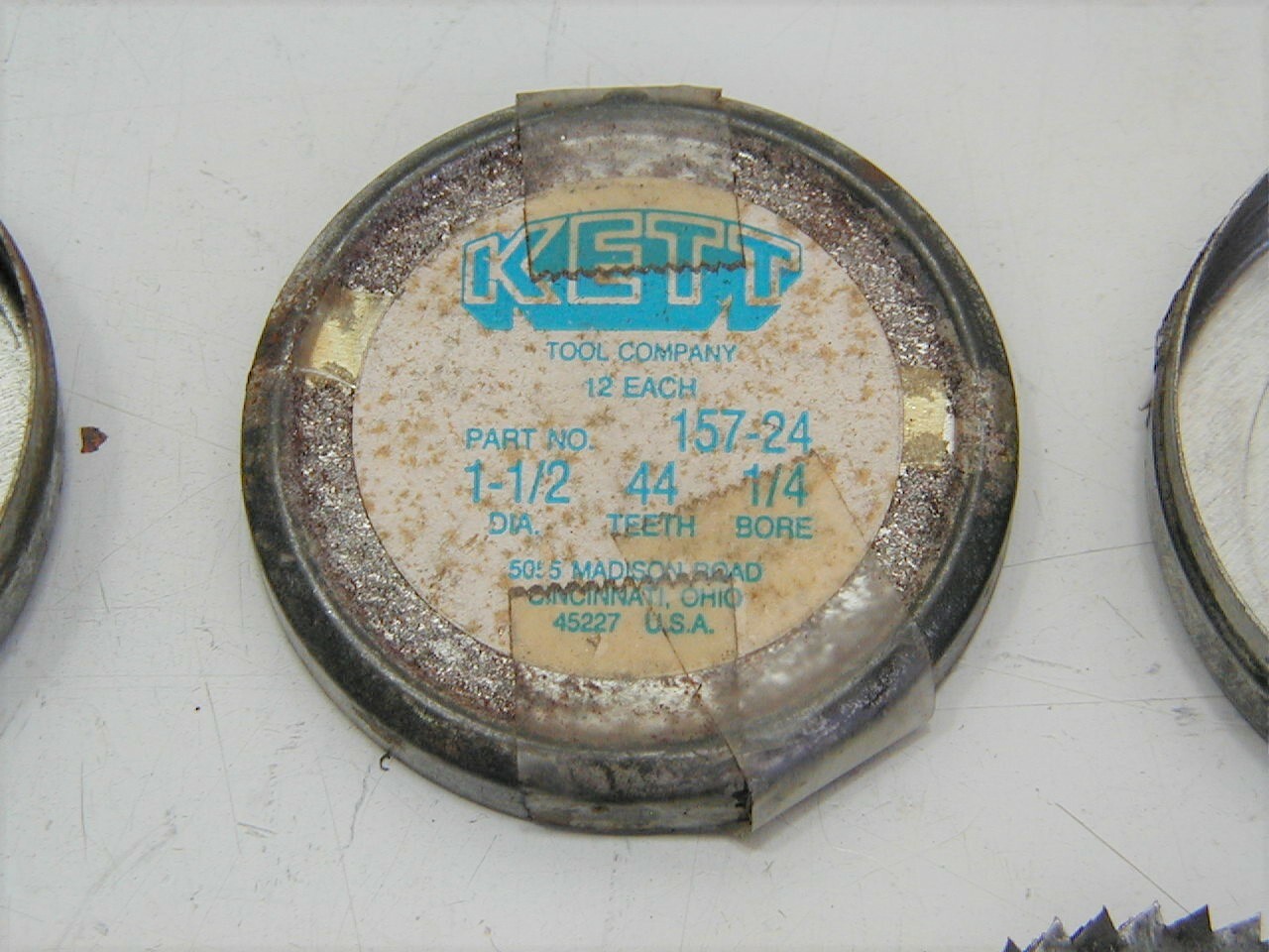 (24) Kett Saw Blade 1 1/2 Diameter 44 Teeth 1/4 Arbor Hole ~ Made in USA