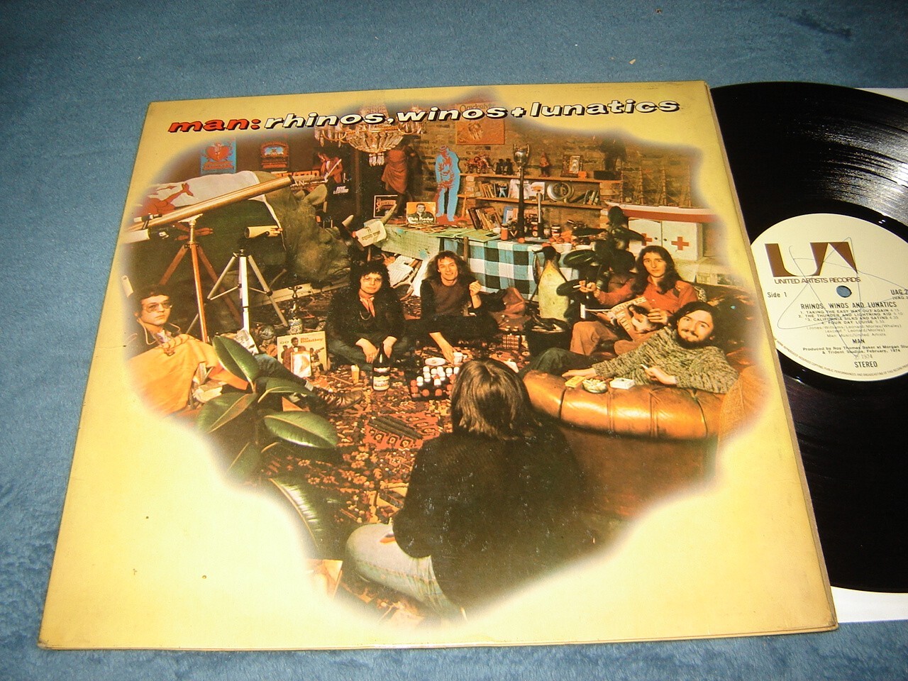 Man - Rhinos Winos and Lunatics LP UK original pressing Man - Rhinos Winos and Lunatics LP UK original pressing