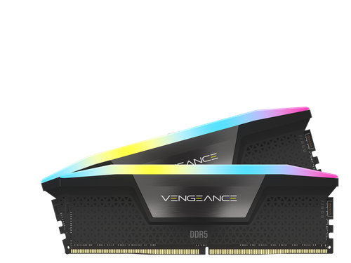 CORSAIR Vengeance RGB 64GB (2 x 32GB) 288-Pin PC RAM DDR5