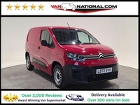 2023 Citroen Berlingo 1.2 PURETECH 1000 ENTERPRISE PRO 110 BHP SWB Panel Van Pet