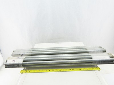 1'' OD 33-1/4'' BF 33-3/4'' OAL Gravity Conveyor Roller 1/4'' Bearing Bore Lot Of 24