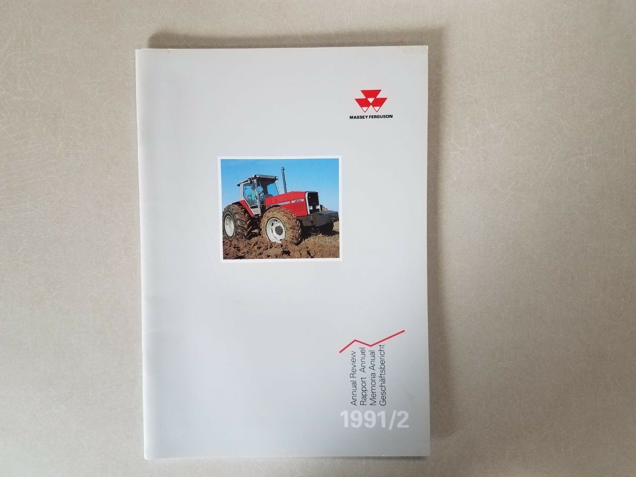Massey Ferguson 1991/92 Annual Review
