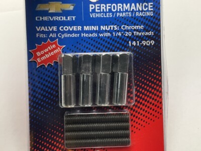Proform 141909 Chevrolet Performance Valve Cover Mini Nuts, 1/4''-20 X 1.5'' Inch