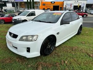 2009 Holden Commodore VE MY10 SV6 White 6 Speed Manual Sedan Clontarf Redcliffe Area Preview