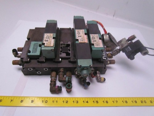 Flexiblok Numatics Manifold & Accesories 5 Blocks and End Caps