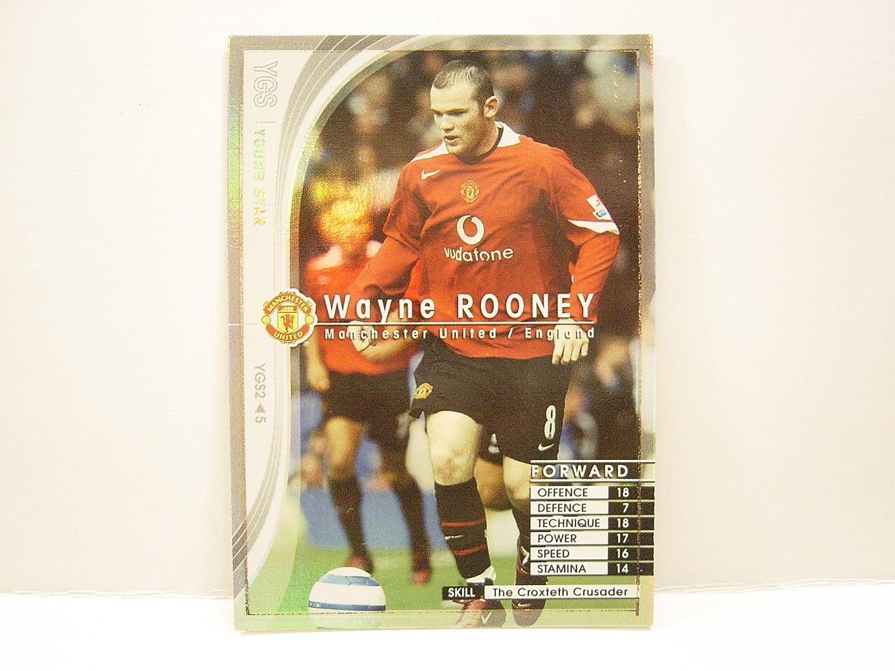 マンチェスターユナイテッド 04/06 #8 ルーニー Rooney 2004-06 Manchester United Home Shirt Rooney #8