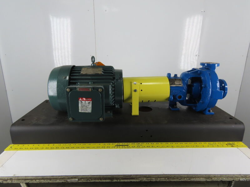 Durco RPE1YA5.25 7.5Hp 1-1/2"x1" Stainless Centrifugal Pump Package 230/460V