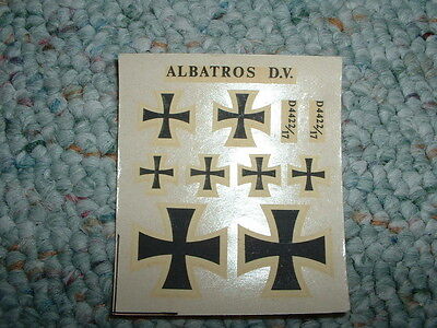 Airfix decals 1/72 Albatros D.V. JJ