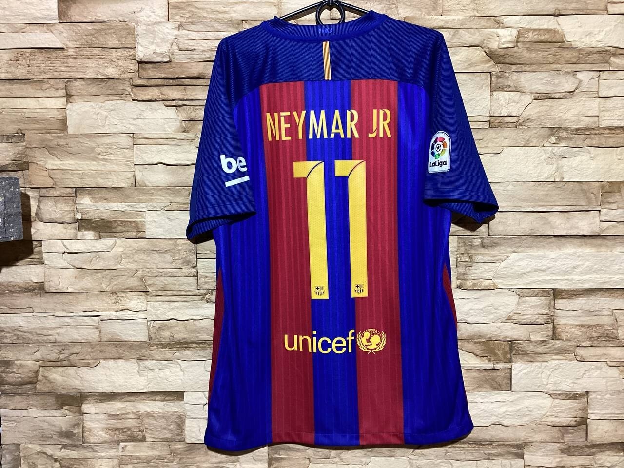 NEYMAR JR 11 バルセロナ 長袖 シャツ FCバルセロナ NEYMAR JR 11 XL