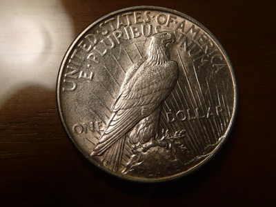 1922-P Peace Dollar AU Condition ...SKU#14909