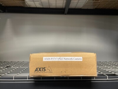 Axis P3717-PLE Fixed Dome IP Network Camera 01504-001 | New Open Box