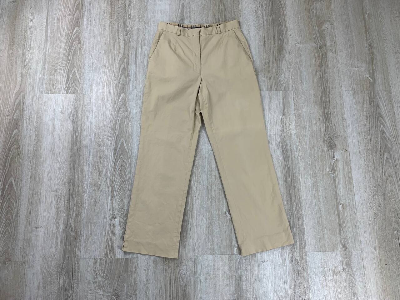 Womens pants Burberry London Size 36 Color Beige | eBay
