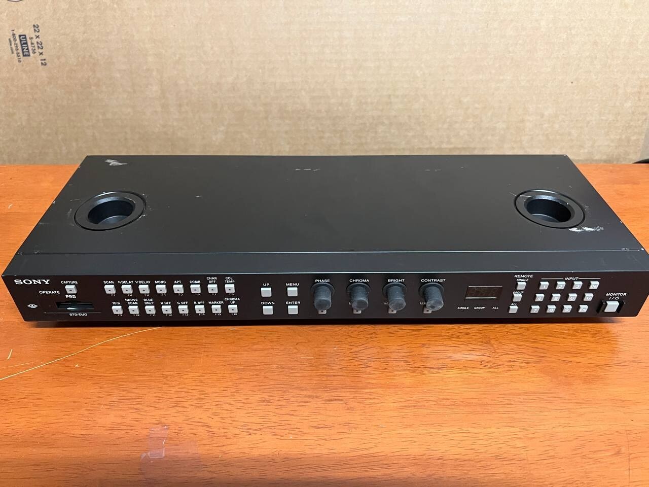 Sony BKM-16R Monitor Control Unit for BVM L & BVM-A series Sony BKM-16R Monitor Control Unit for BVM L & BVM-A series