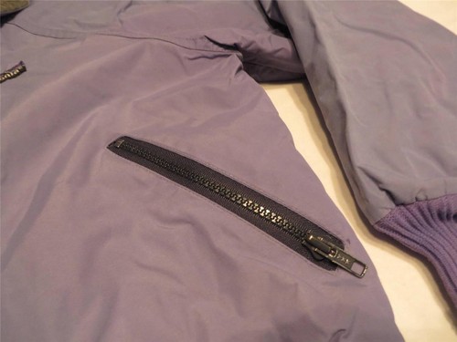 PATAGONIA Girls Purple Shelled Synchilla Fleece Jacket Youth 7/8 Kids Small Coat