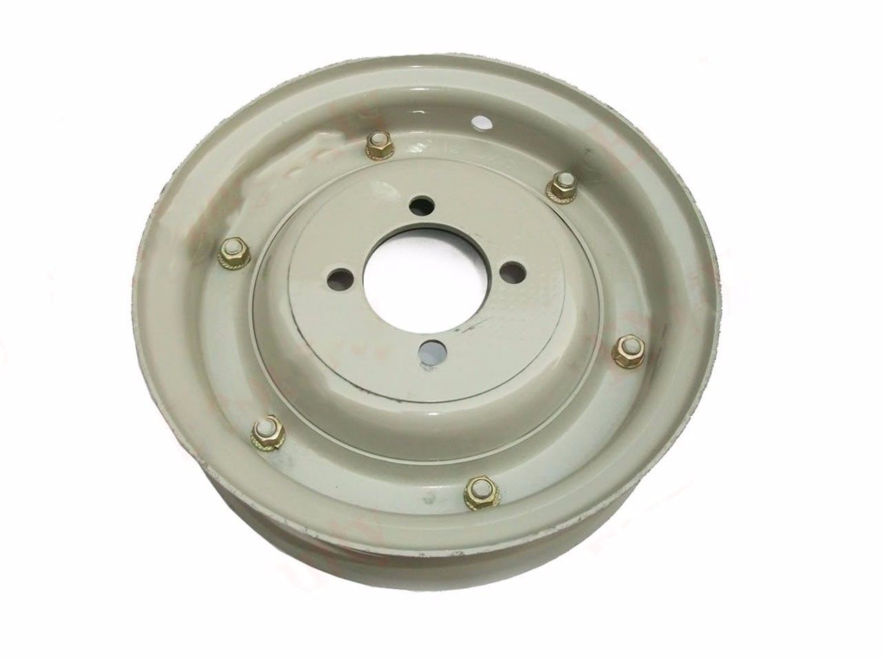 Vespa Primer Coated 8" X 2.15" Wheel Rim With 4 Bolting Holes  
