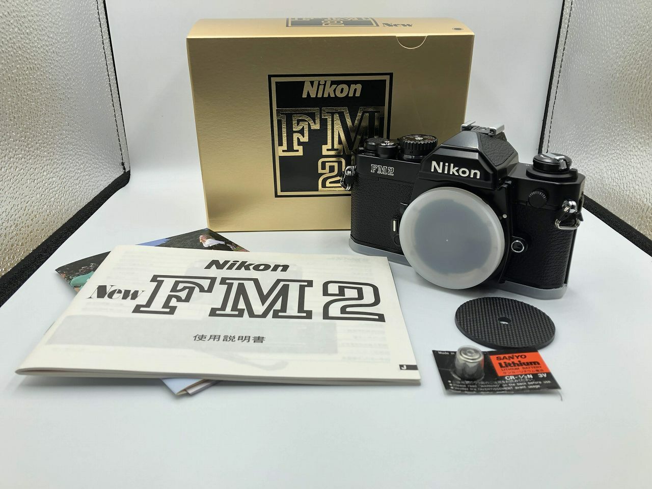 Unused In Box NIkon FM2N Mint Condition Black Body 35 mm SLR Unused In Box NIkon FM2N Mint Condition Black Body 35 mm SLR