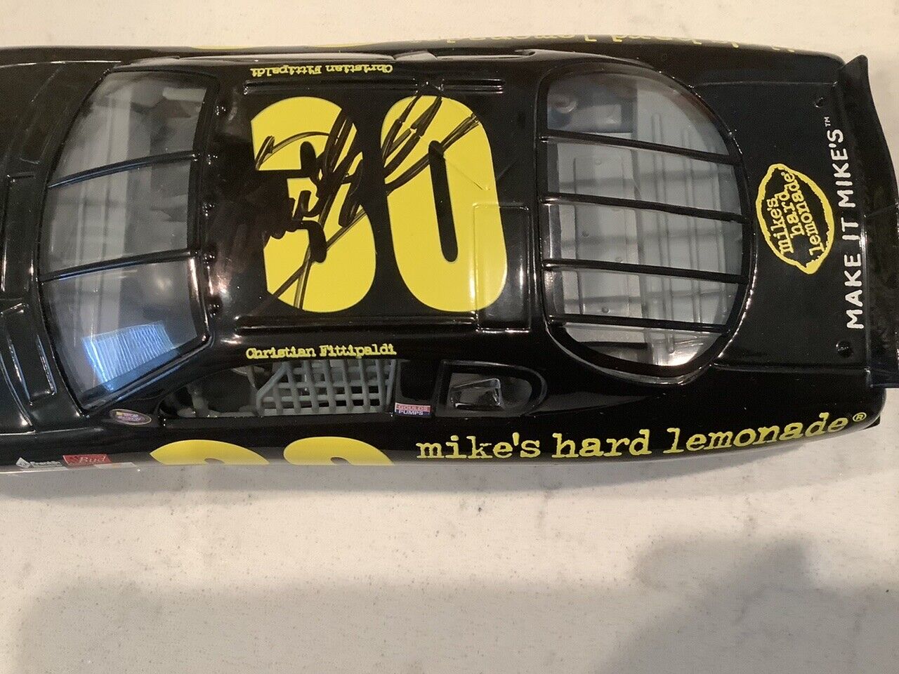 CHRISTIAN FITTIPALDI AUTOGRAPHED 2002 CHEVY MIKE'S HARD CHRISTIAN FITTIPALDI AUTOGRAPHED 2002 CHEVY MIKE'S HARD