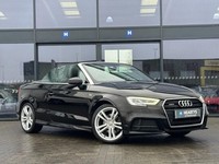 2016 Audi A3 Cabriolet 2.0 TFSI S line Convertible 2dr Petrol S Tronic quattro E