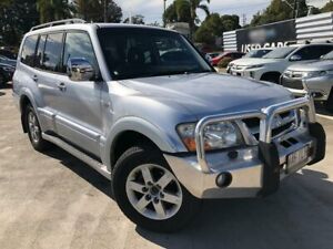 2004 Mitsubishi Pajero NP MY04 Exceed Silver 5 Speed Sports Automatic Wagon