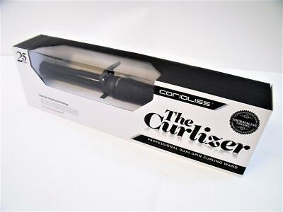 "The Curlizer" Rotating Curling Iron Dual-Spin Wand Hair Sty