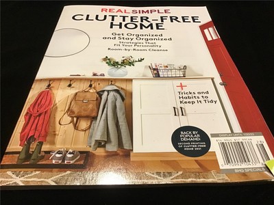 Real Simple Magazine Clutter Free Home 2022 Get Organized & Stay Organize